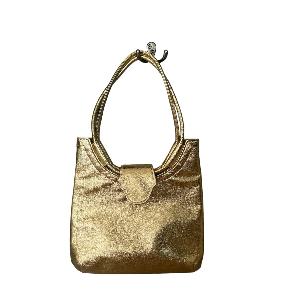 Vintage metallic gold purse